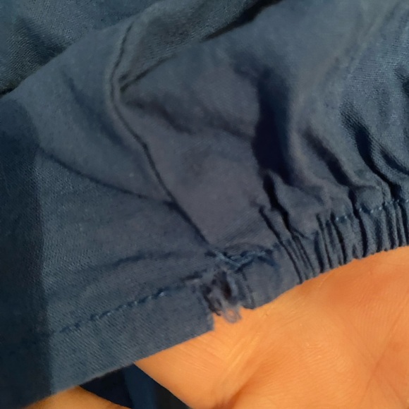 Pinch XXL Royal Blue Ruffled Collar Blouse - Picture 4 of 5